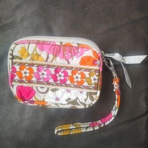 Vera Bradley zippered wristlet